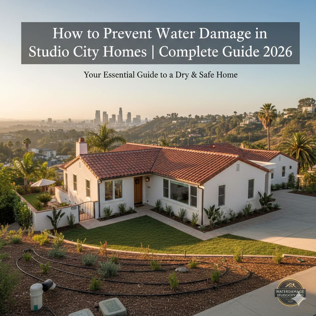 Studio City home water damage prevention